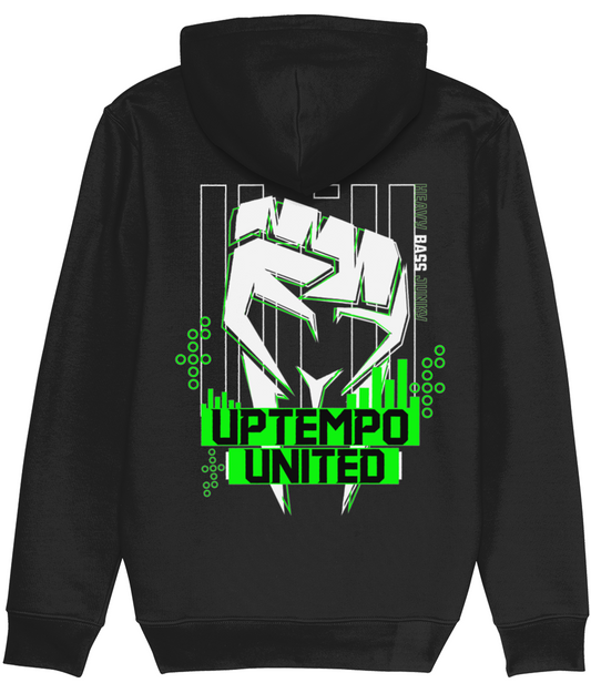 Uptempo United Hoodie - Heavy Bass Junky